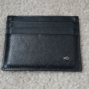 Saffiano Leather Card Holder